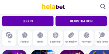 Helabet mobile app