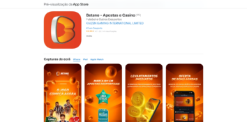 Página da Betano app iOS na App Store Portugal