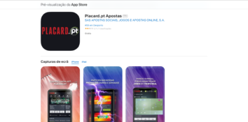 Página da aplicação na App Store
