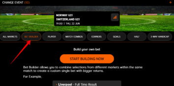 Start using Bet Builder feature to place more bets