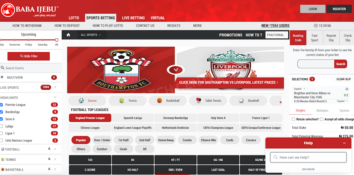 Desktop version of the Baba Ijebu Nigeria website