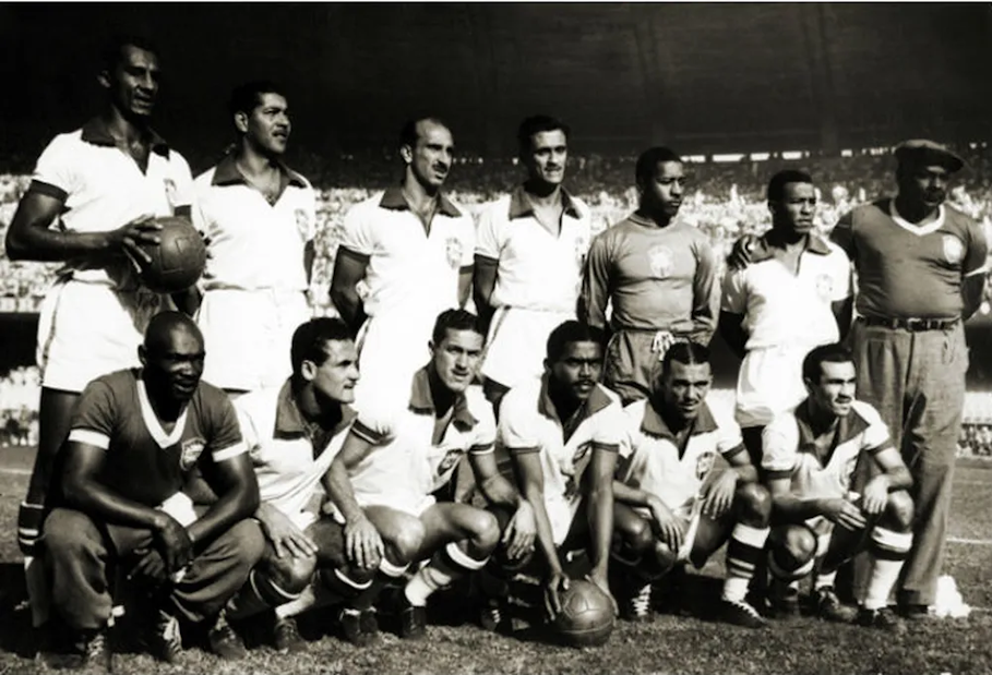 Seleção brasileira na Copa do Mundo de 1950 — Foto: Portal Brasil/Arquivo