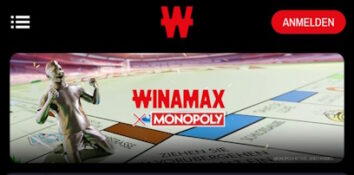 Winamax App Startseite