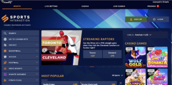 Main page. Sports Interaction