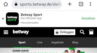 Betway, Sportangebot