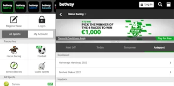 Betway Antepost competitions