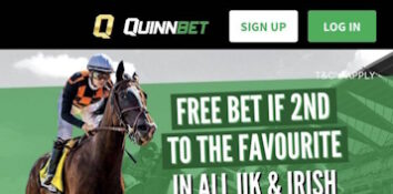 Quinnbet Mobile app's main page