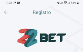 O 22Bet app oferece duas opções de cadastro - por telefone e completo.