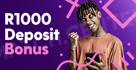 Deposit 100% Bonus up to R1000