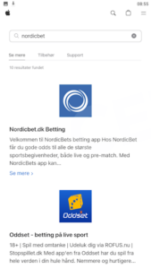Nordicbet mobile bet-app i App Store