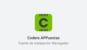 La Instalación de la app de Codere en Android. Paso 2