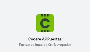 La Instalación de la app de Codere en Android. Paso 3