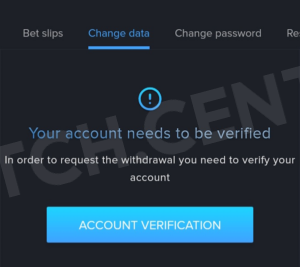 Mozzartbet Account Verification
