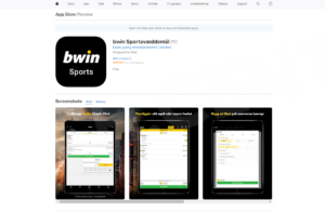 Bwin app side i App Store
