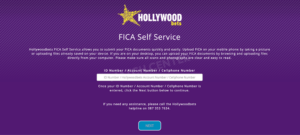 FICA verification at Hollywoodbets