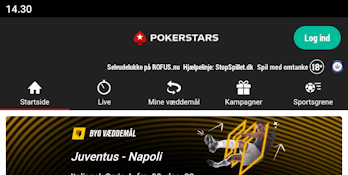PokerStars mobilapp
