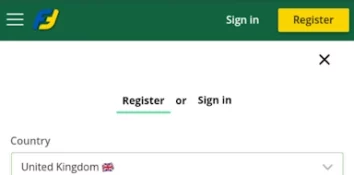 FanTeam, registration form