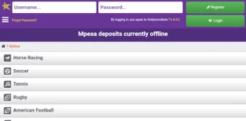 Hollywoodbets, list of sports
