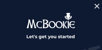 McBookie Sign Up. Step 1.