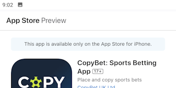 CopyBet App page in App Store