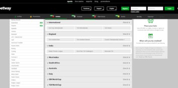 Betway India competitions