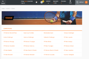 List of tennis tournaments at Neds