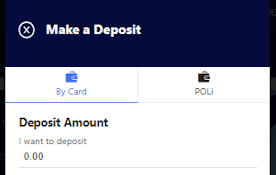 Deposit amount