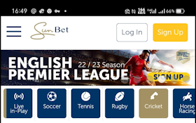 Outright cricket betting in the Sunbet app