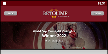 Outright cricket betting in the Betolimp app