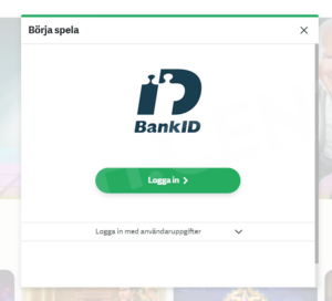 BankID-registrering