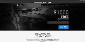 Page d'accueil Luxury Casino