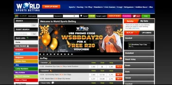 World Sports Betting homepage