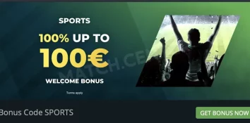 FansBet. 100% up to €100 Welcome bonus!