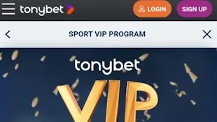 Tonybet Sport VIP program