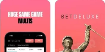 BetDeluxe app to bet from your smartphone