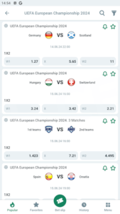 UEFA European Championship Odds